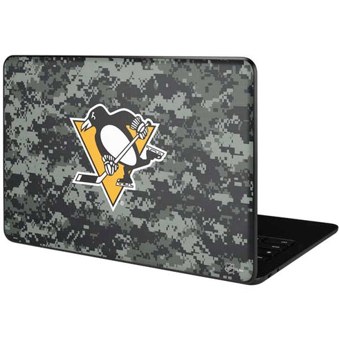 NHL Pittsburgh Penguins Camo Google Pixelbook Go Skin